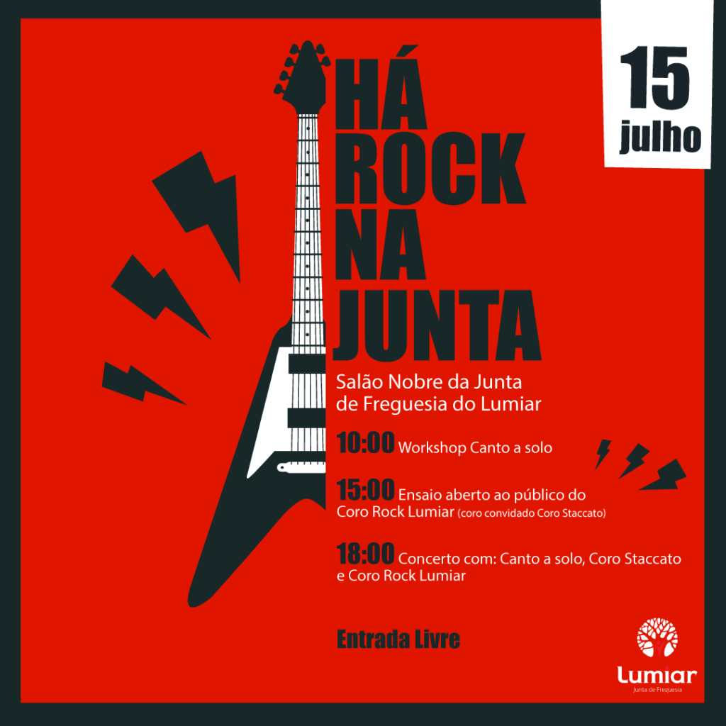Workshop “Há Rock na Junta” Coro Rock do Lumiar