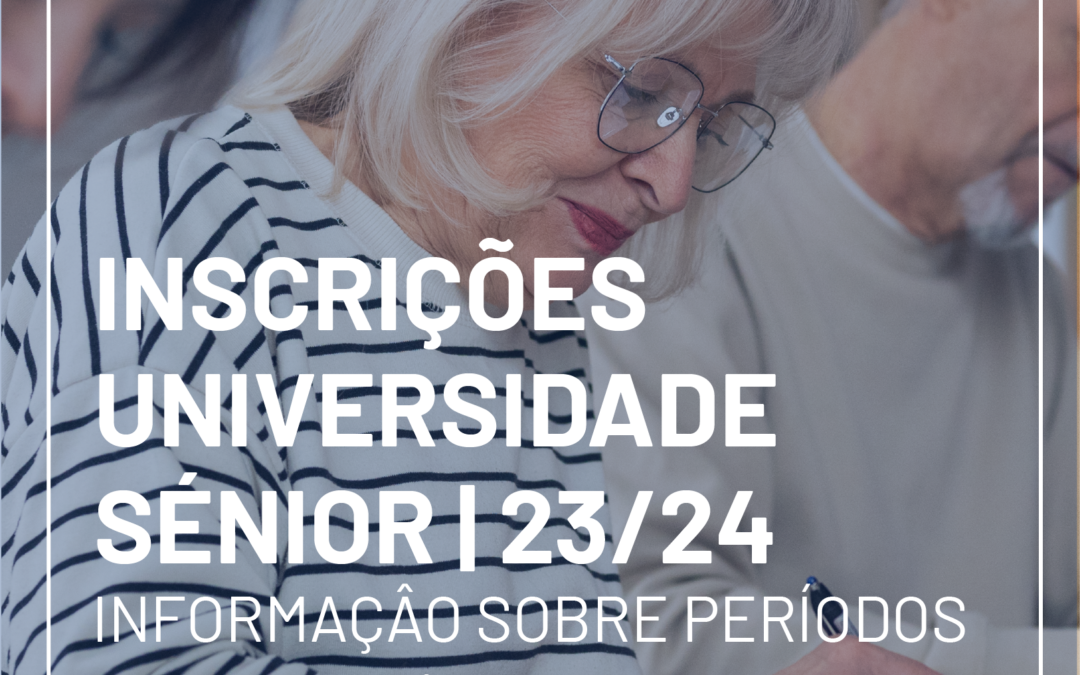 Inscrições na UTIL 23/24