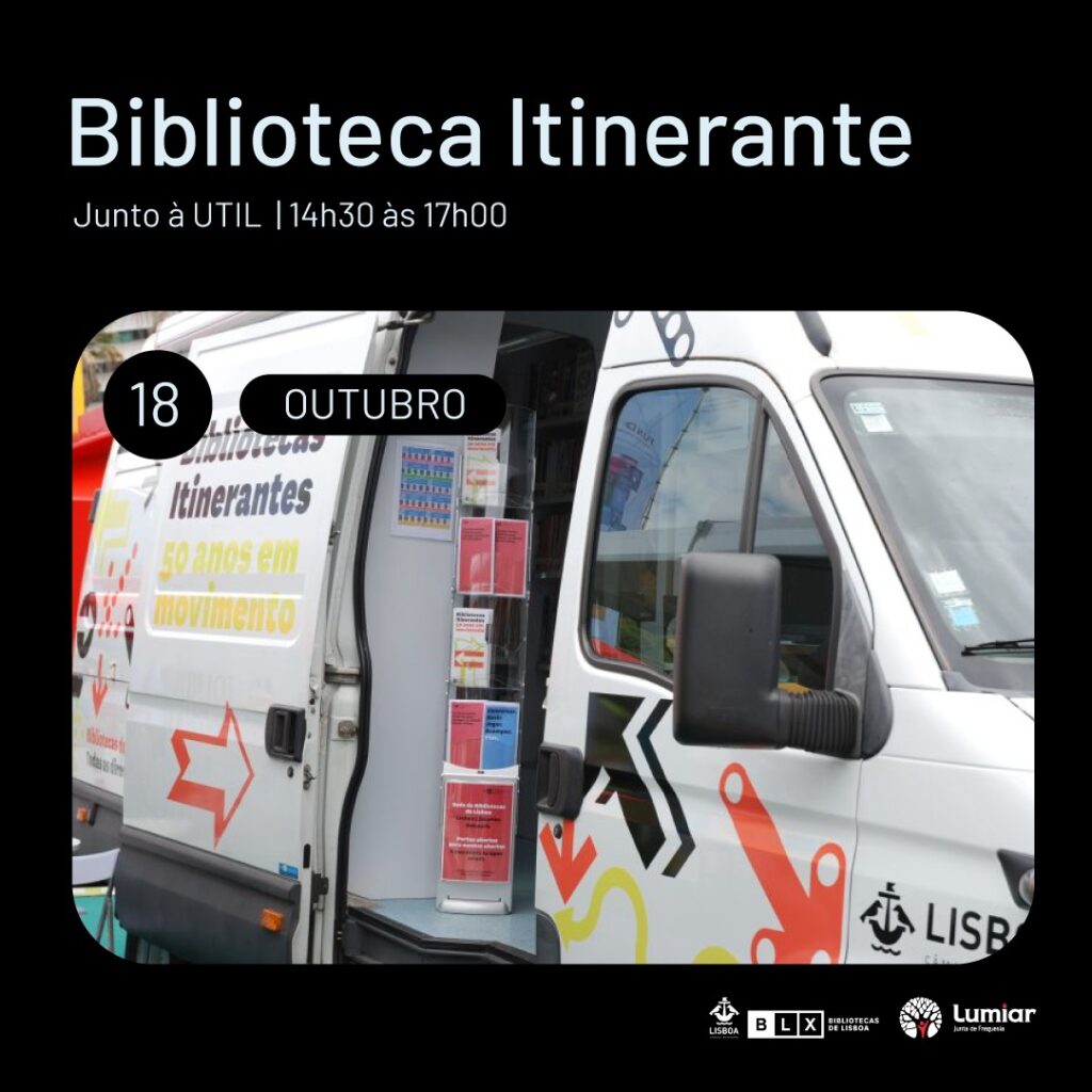 Biblioteca Itinerante vem ao Lumiar