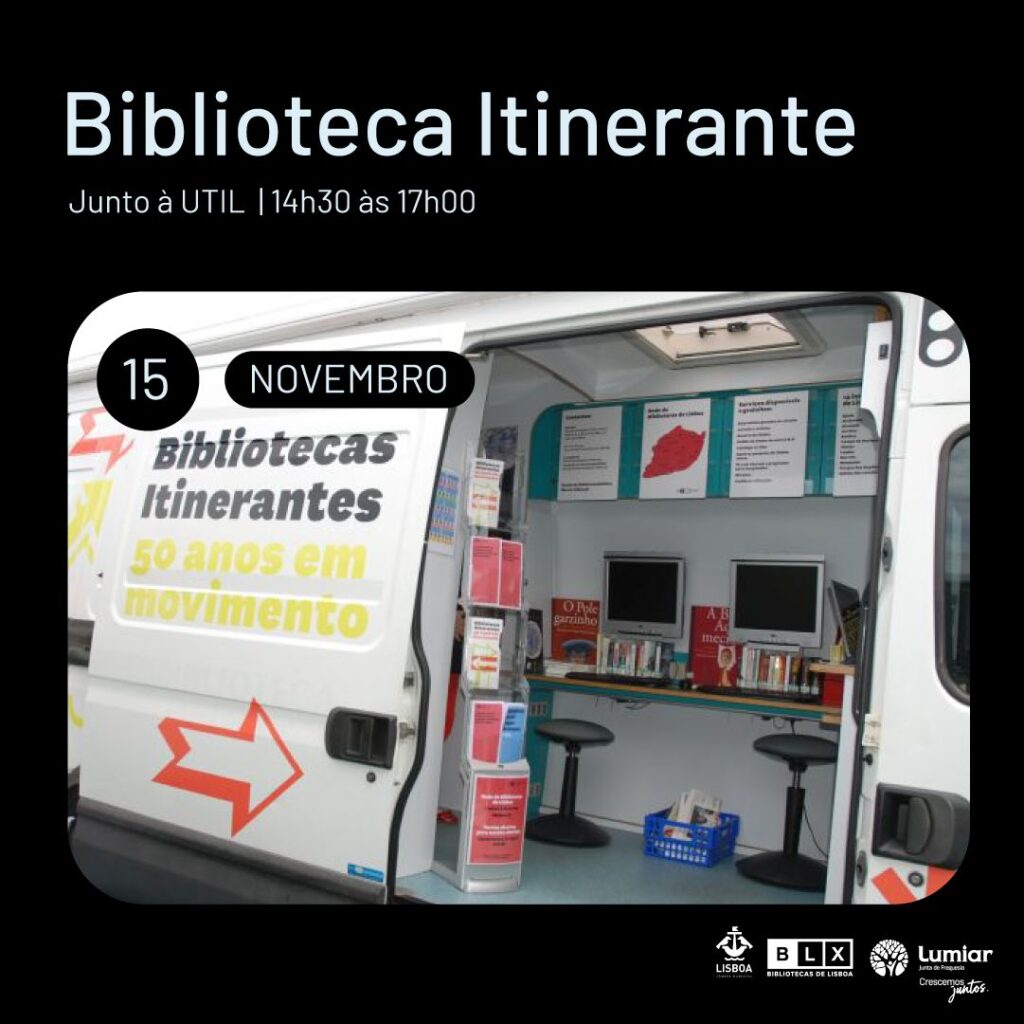 Biblioteca Itinerante vem ao Lumiar