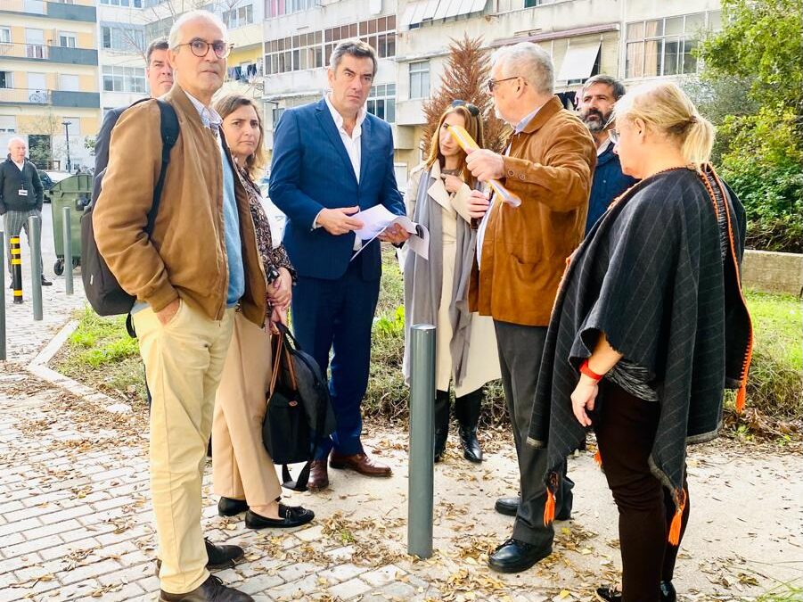 Vice-Presidente da Câmara Municipal de Lisboa visita o Lumiar