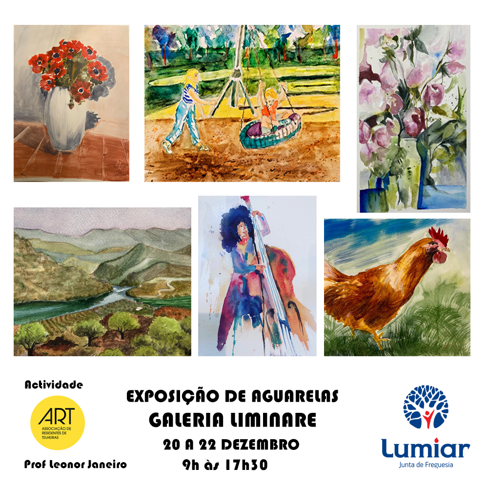 Exposição de Aguarelas | Galeria Liminare