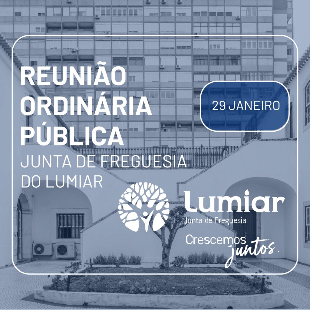 Reunião Ordinária Pública 29 janeiro