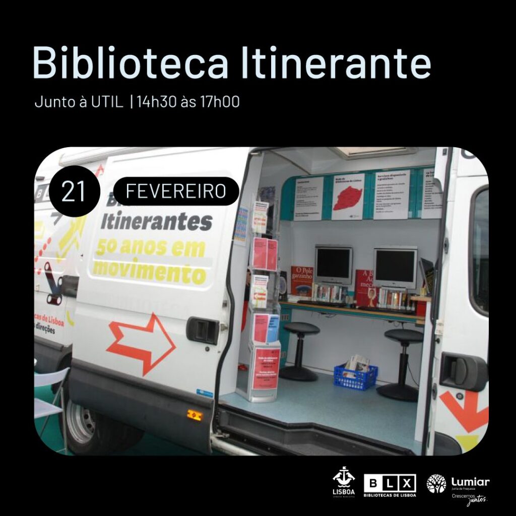 Biblioteca Itinerante no Lumiar