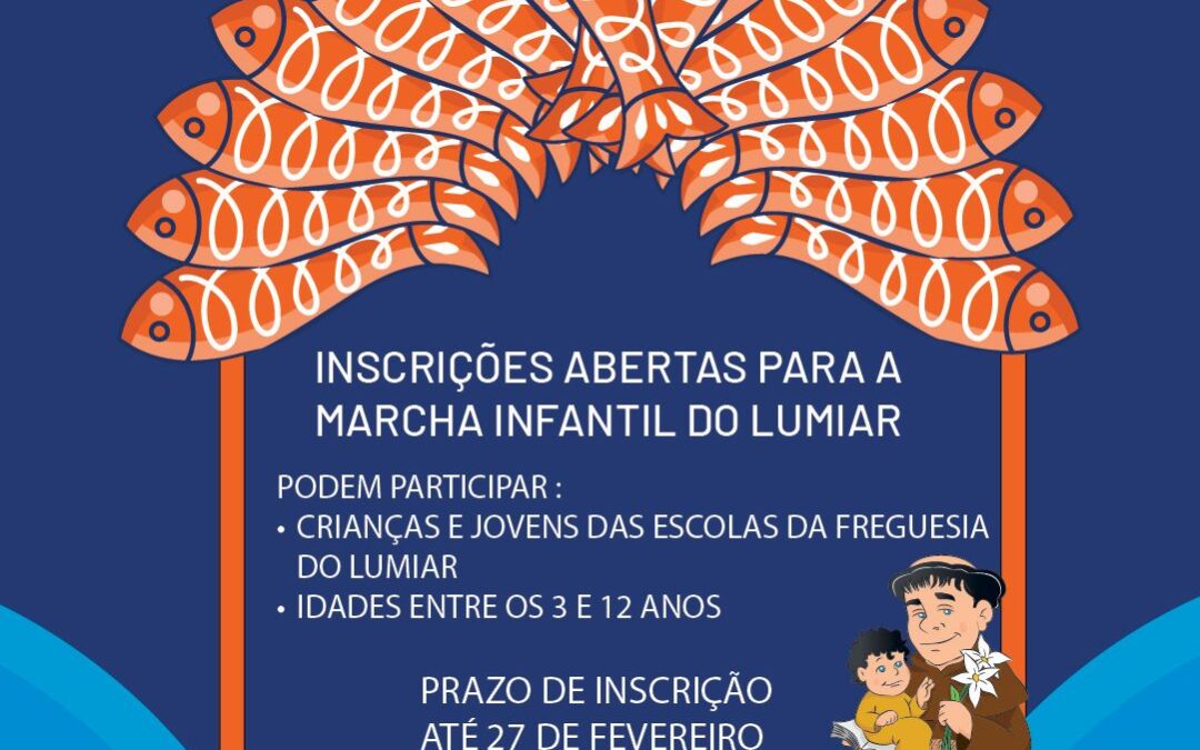 Inscrições abertas para a Marcha Infantil do Lumiar