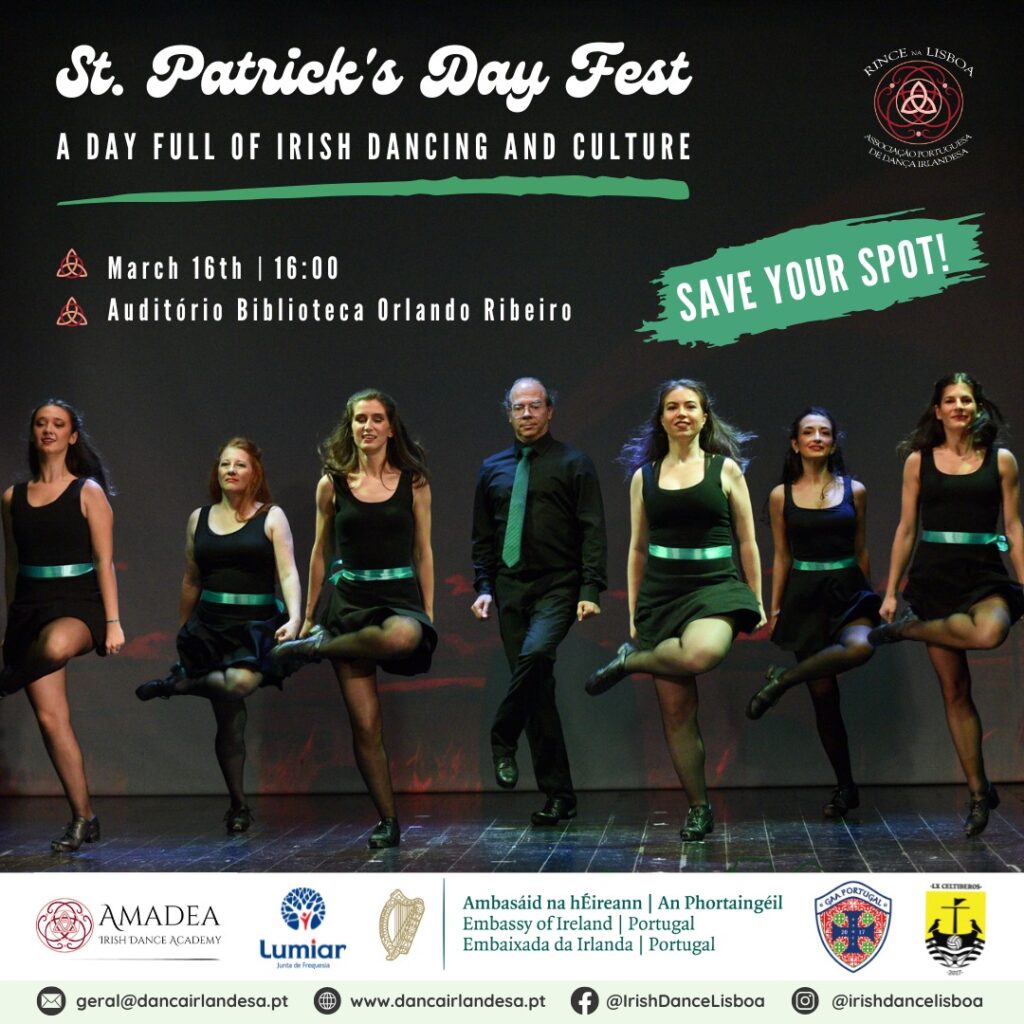 St. Patrick’s Day no Auditório Orlando Ribeiro