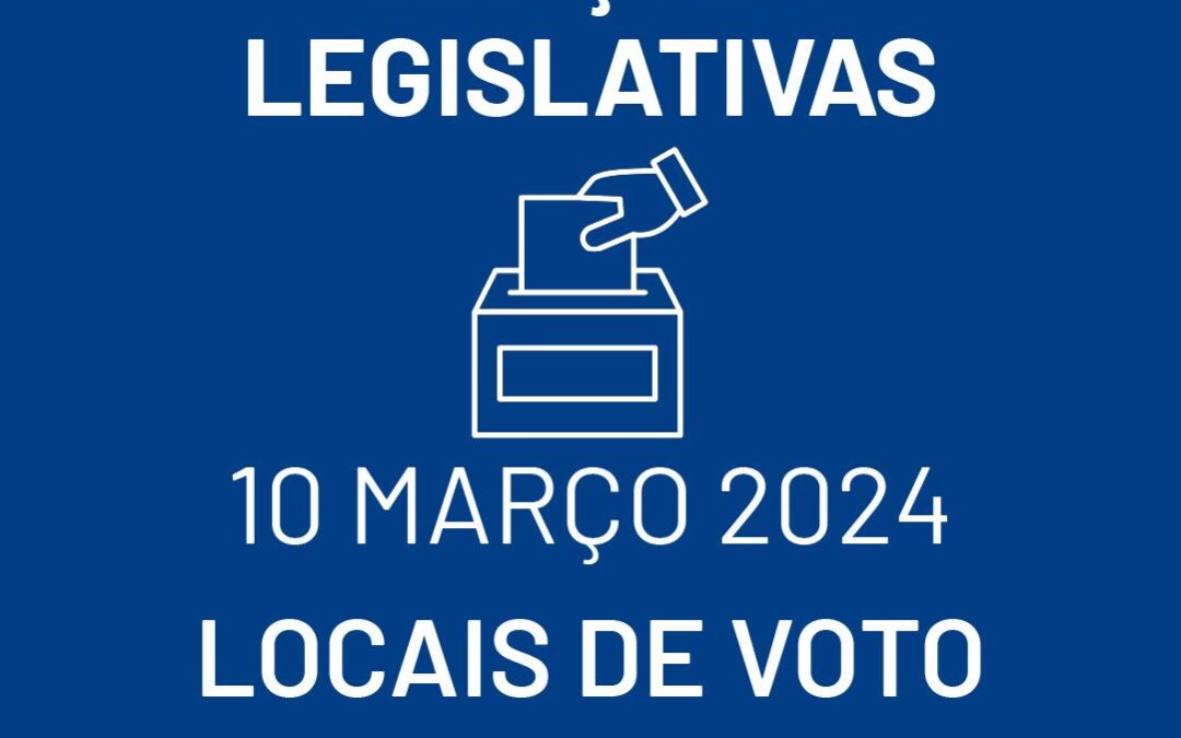 Locais de Voto – Eleições Legislativas 2025