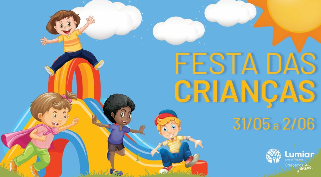 Vamos celebrar o Dia da Criança