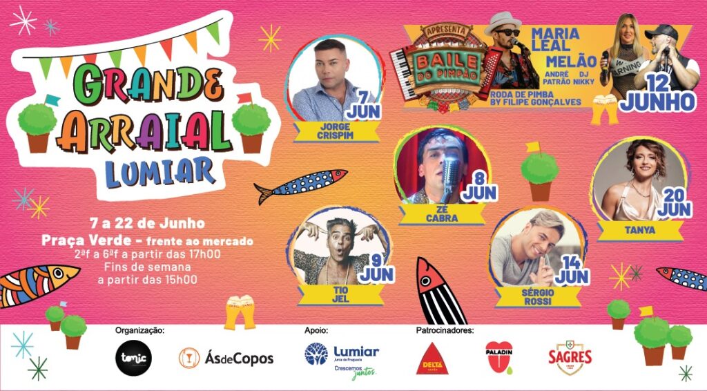 Venha-se divertir no Grande Arraial do Lumiar