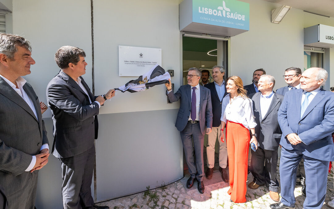 Carlos Moedas inaugura Clínica Lisboa + Saúde no Lumiar