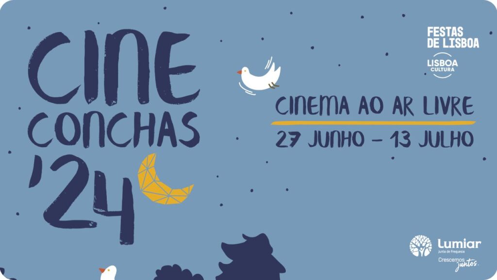 O CineConchas está de volta! A maior sala de cinema ao ar livre de Lisboa.