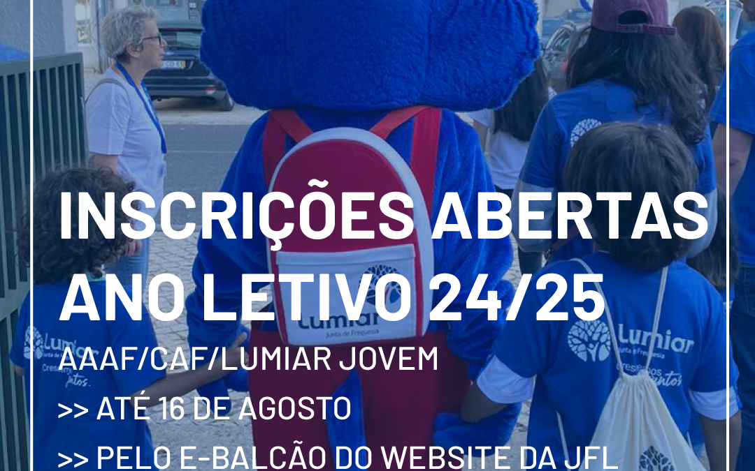 Educação tem abertas as inscrições para o novo ano letivo 2024-2025