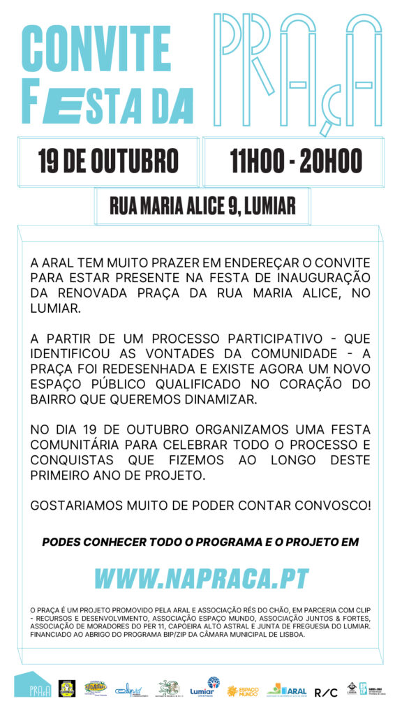 Festa da Praça – Inauguração