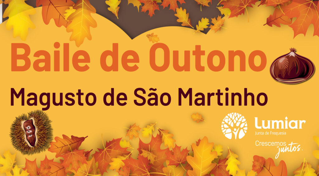 Baile de Outono e Magusto de S. Martinho para os nossos seniores