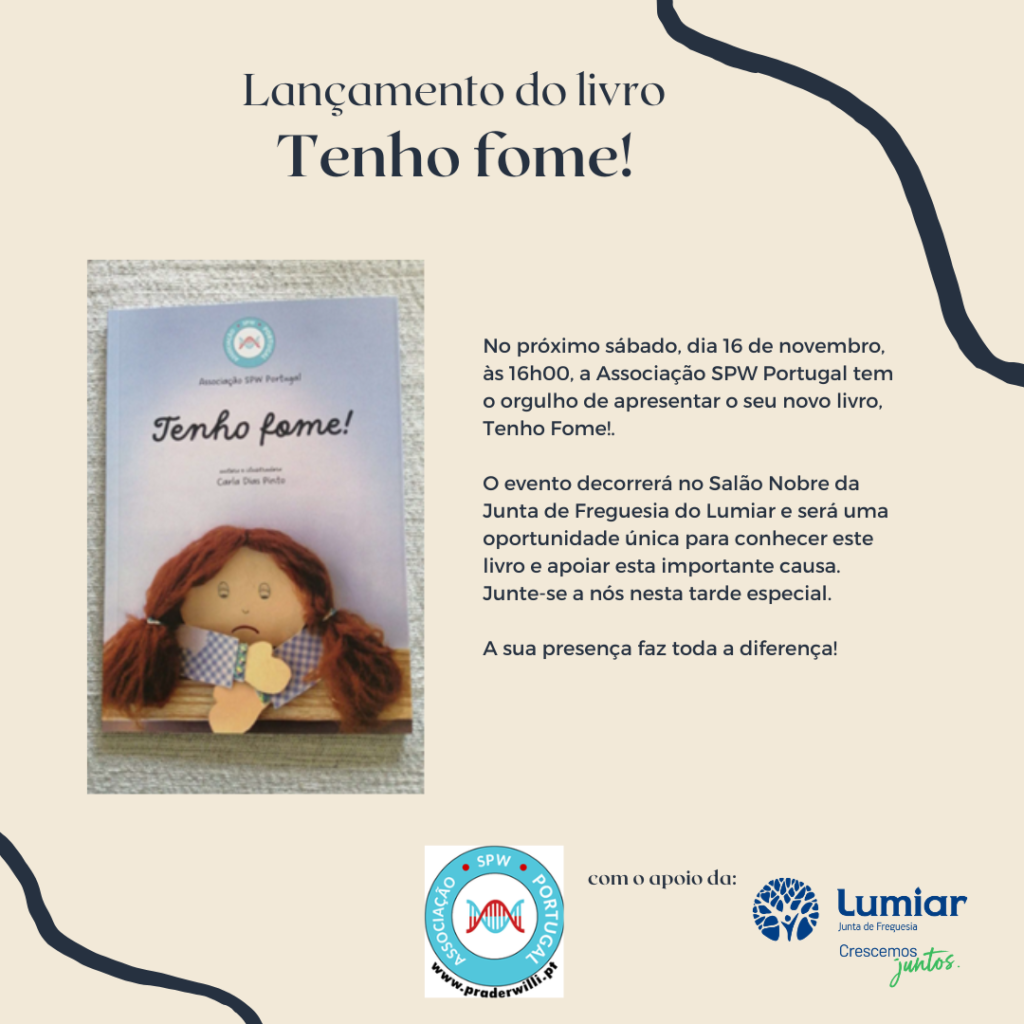 Lançamento do livro “Tenho fome” no Salão Nobre da Junta de Freguesia do Lumiar