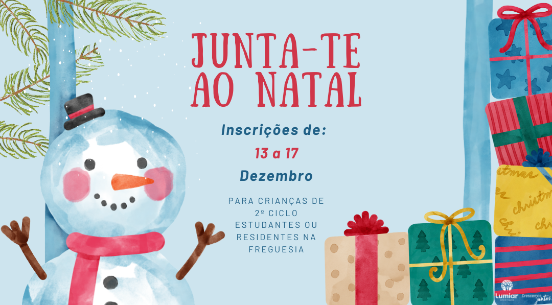 Inscrição no programa “Junta-te ao Natal”