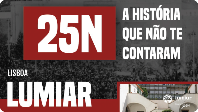 Inauguração da Exposição 25N – A História Que Não Te Contaram