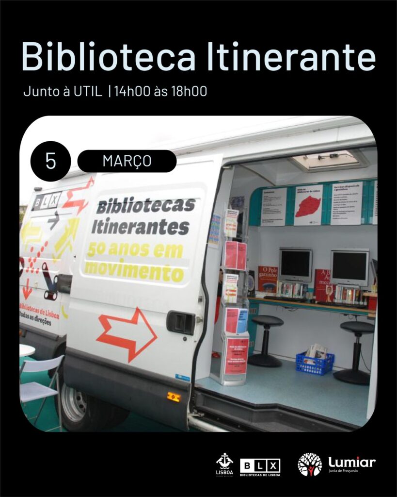 Biblioteca Itinerante no Lumiar