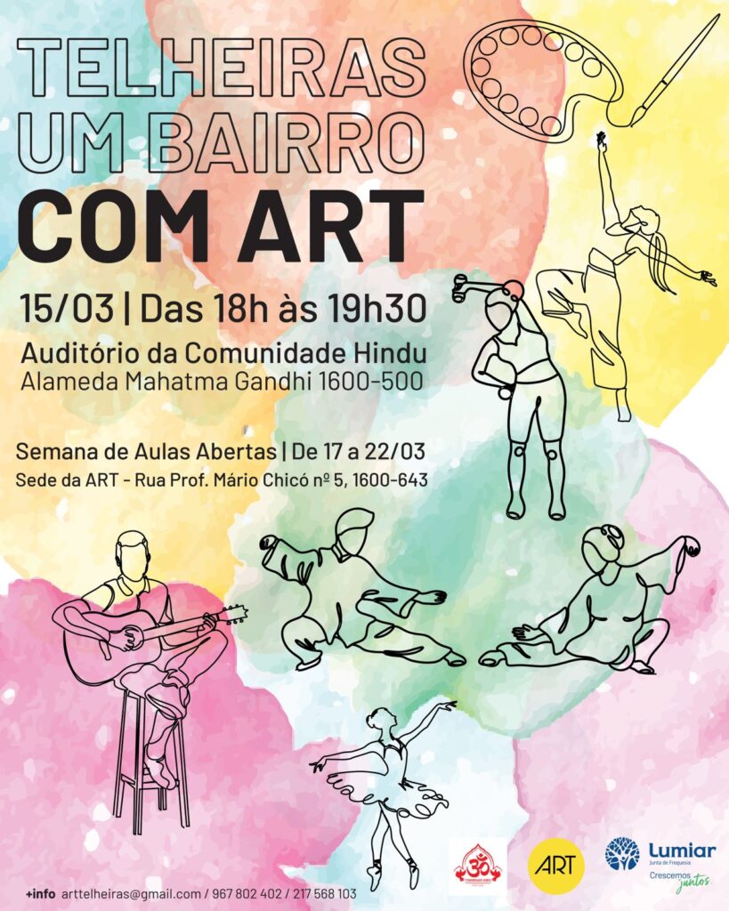 Telheiras um Bairro com ART: Conheça as ativvidades da ART