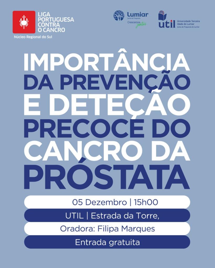 Sessão aberta para a importância da deteção e prevenção do cancro da próstata