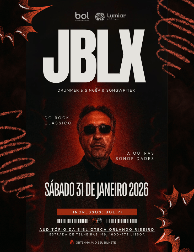 Concerto do cantor JBLX no Auditório Orlando Ribeiro