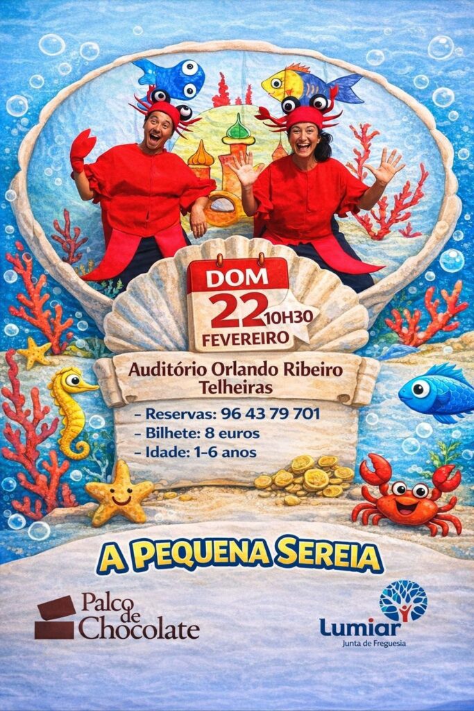 Peça de teatro infantil – “A Pequena Sereia”