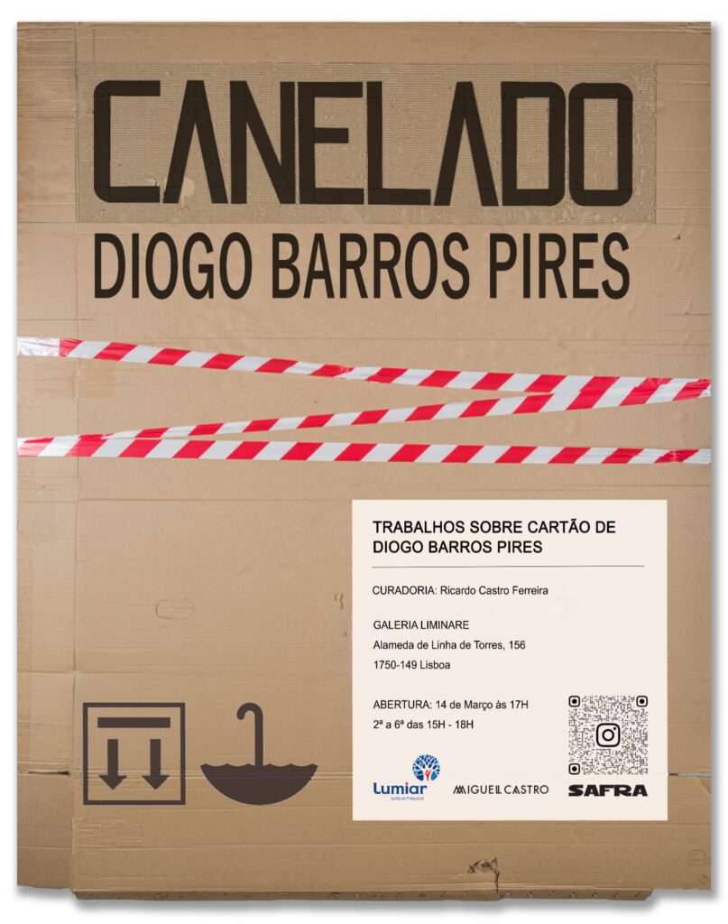 Galeria Liminare recebe exposição “Canelado” de Diogo Barros Pires