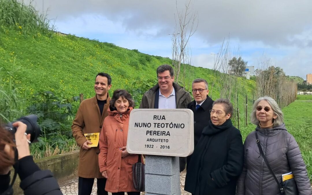 Lisboa e o Lumiar prestam tributo ao Arq.º Nuno Teotónio Pereira, atribuindo o seu nome a rua da Freguesia.