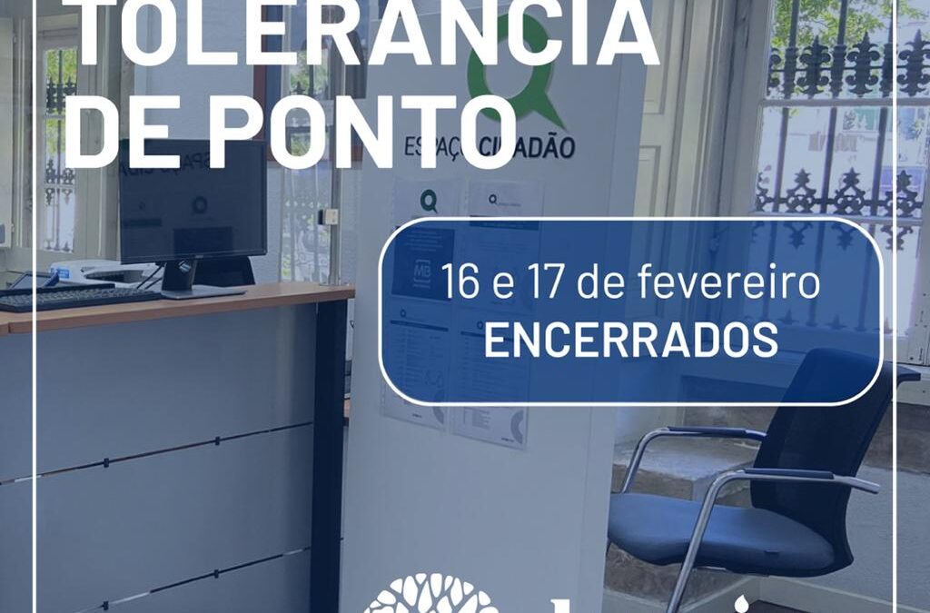 Tolerância de Ponto – Carnaval – 16 e 17 de fevereiro