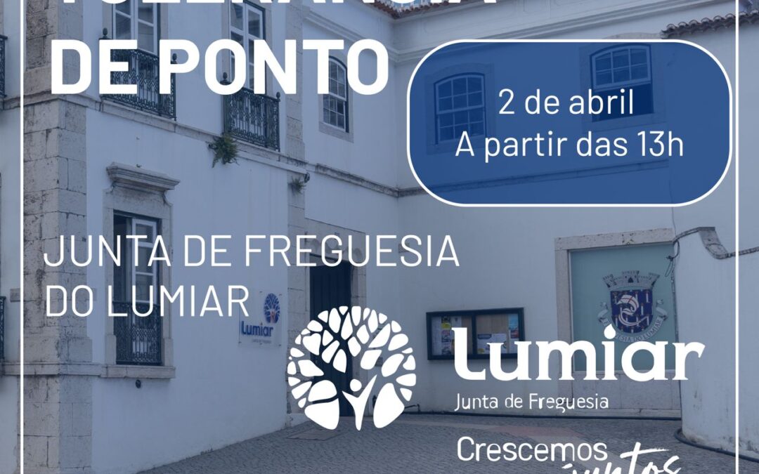 Tolerância de ponto – dia 2 de abril